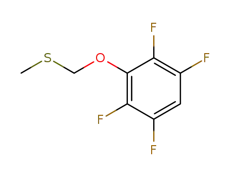 Benzene, 1,2,4,5-tetrafluoro-3-[(methylthio)methoxy]-