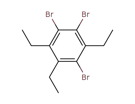 1,2,4-triethyl-3,5,6-tribromo-benzene