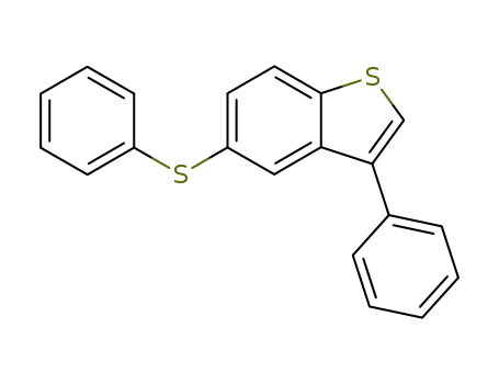 3-phenyl-5-phenylsulfanyl-benzo[<i>b</i>]thiophene
