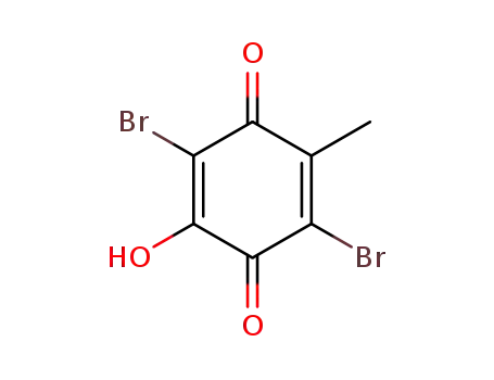 2,5-dibromo-3-hydroxy-6-methyl-[1,4]benzoquinone