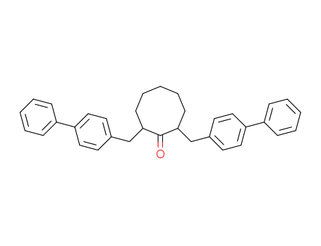 시클로옥타논, 2,8-비스((1,1'-비페닐)-4-일메틸)-