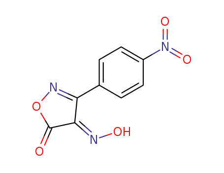 3-(4-nitro-phenyl)-isoxazole-4,5-dione-4-oxime