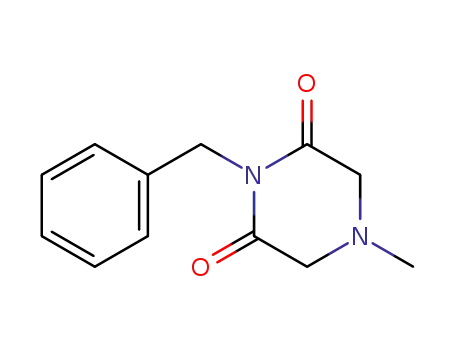 1-benzyl-4-methyl-piperazine-2,6-dione