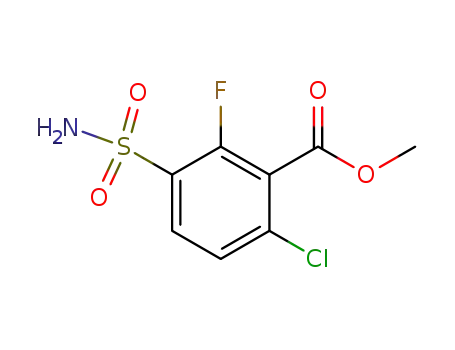 Methyl-6-chlor-2-fluor-3-sulfamoylbenzoat