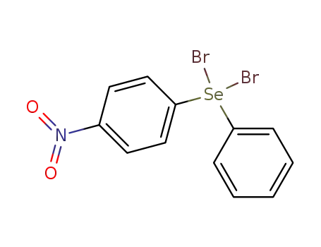 dibromo-(4-nitro-phenyl)-phenyl-λ<sup>4</sup>-selane