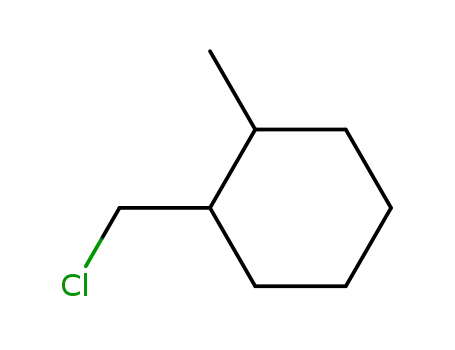 Molecular Structure of 1073-27-4 (1-chloromethyl-2-methyl-cyclohexane)