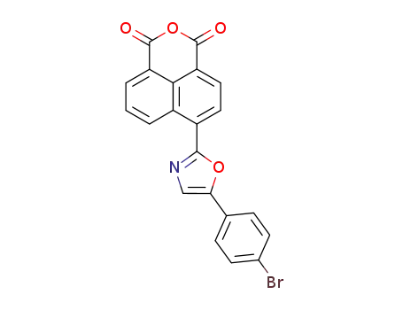 4-[5-(4-bromo-phenyl)-oxazol-2-yl]-naphthalene-1,8-dicarboxylic acid anhydride
