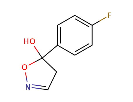 5-Isoxazolol, 5-(4-fluorophenyl)-4,5-dihydro-