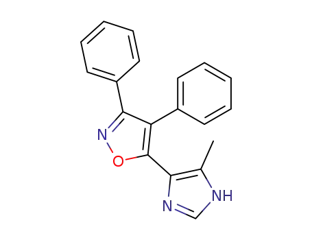 5-(4-methylimidazolyl)-3,4-diphenylisoxazole
