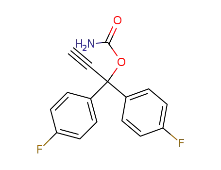 Carbamidsaeure-<1,1-bis-(4-fluor-phenyl)-propin-(2)-ylester>