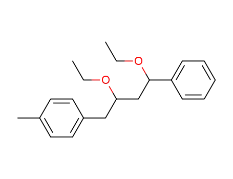 1,3-diethoxy-1-phenyl-4-<i>p</i>-tolyl-butane