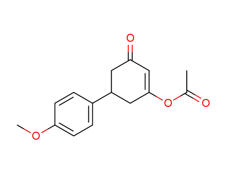 3-acetoxy-5-(4-methoxy-phenyl)-cyclohex-2-enone