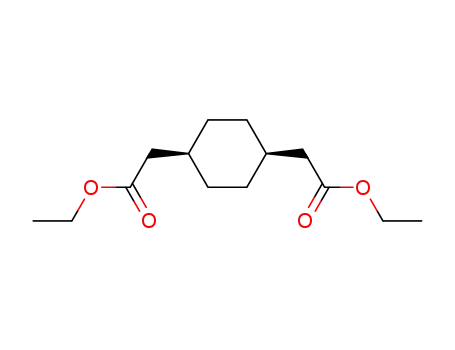 (<i>cis</i>-cyclohexane-1,4-diyl)-di-acetic acid diethyl ester