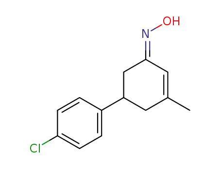 5-(4-chloro-phenyl)-3-methyl-cyclohex-2-enone oxime