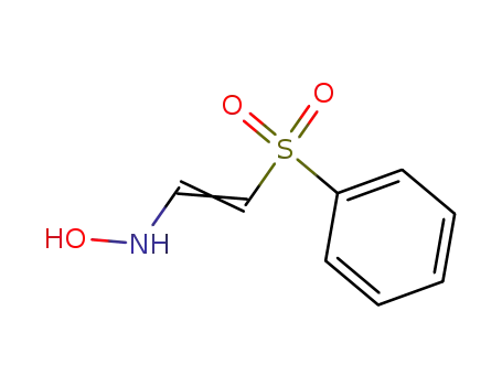 <i>N</i>-(2ξ-benzenesulfonyl-vinyl)-hydroxylamine