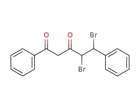 4,5-dibromo-1,5-diphenyl-pentane-1,3-dione