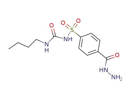 <i>N</i>-butyl-<i>N</i>'-(4-hydrazinocarbonyl-benzenesulfonyl)-urea