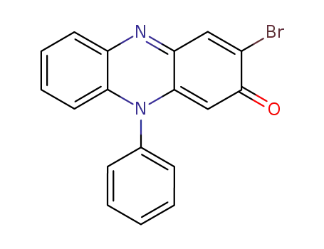 2-bromo-3-hydroxy-5-phenyl-phenazinium betaine