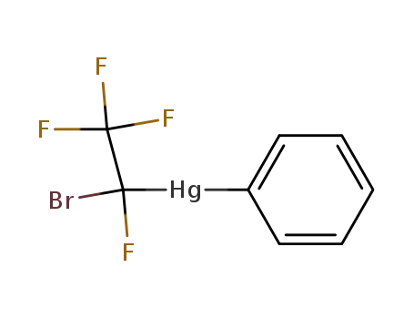 C<sub>8</sub>H<sub>5</sub>BrF<sub>4</sub>Hg