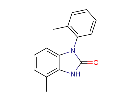4-methyl-1-<i>o</i>-tolyl-1,3-dihydro-benzimidazol-2-one