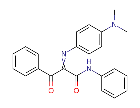 Molecular Structure of 4754-92-1 (Benzenepropanamide,
a-[[4-(dimethylamino)phenyl]imino]-b-oxo-N-phenyl-)