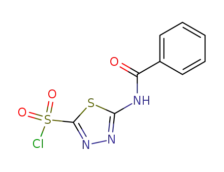 benzoylamino-[1,3,4]thiadiazole-2-sulfonyl chloride