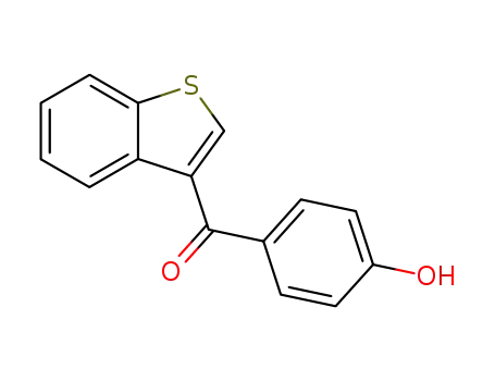 benzo[<i>b</i>]thiophen-3-yl-(4-hydroxy-phenyl)-ketone