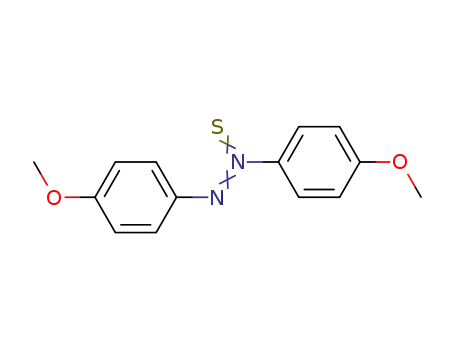 bis-(4-methoxy-phenyl)-diazene <i>N</i>-sulfide