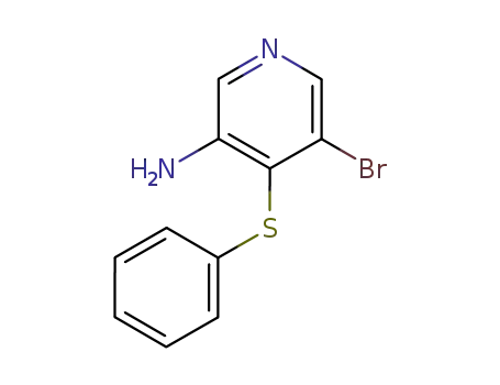 5-bromo-4-phenylsulfanyl-[3]pyridylamine
