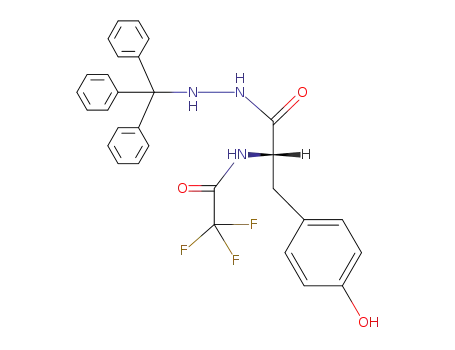 <i>N</i>-trifluoroacetyl-L-tyrosine-(<i>N</i>'-trityl-hydrazide)