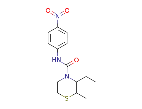4-Thiomorpholinecarboxamide, 3-ethyl-2-methyl-N-(4-nitrophenyl)-