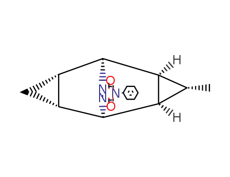 anti-3-Methyl-9,10-diaza-endo,exo-tetracyclo<3.3.2.0<sup>2,4</sup>.0<sup>6,8</sup>>decan-9,10-dicarbonsaeure-phenylimid