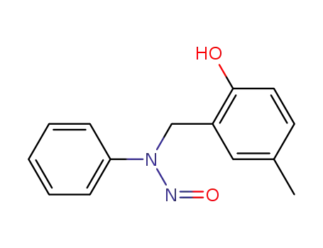 4-Methyl-2-(<i>N</i>-nitroso-anilinomethyl)-phenol