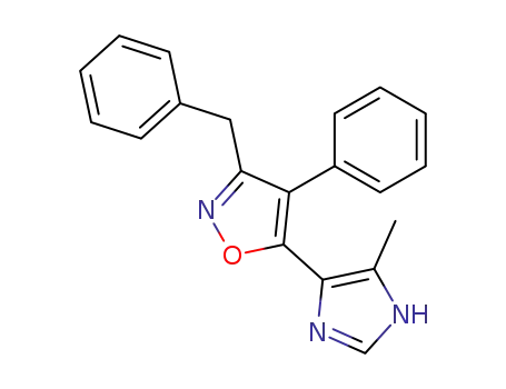 3-benzyl-5-(4-methylimidazolyl)-4-phenylisoxazole