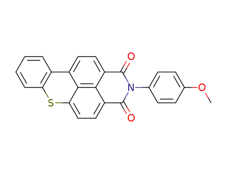 2-(4-methoxy-phenyl)-thioxantheno[2,1,9-<i>def</i>]isoquinoline-1,3-dione