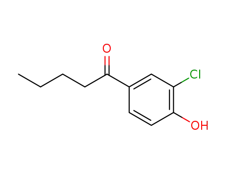 1-Pentanone, 1-(3-chloro-4-hydroxyphenyl)-