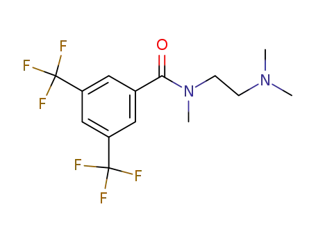 3,5-Di-(trifluormethyl)-benzoesaeure-N-methyl-N-<2-dimethylamino-ethyl>-amid