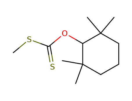 dithiocarbonic acid <i>S</i>-methyl ester-<i>O</i>-(2,2,6,6-tetramethyl-cyclohexyl ester)