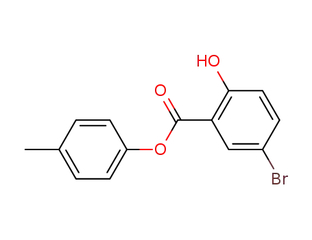 5-bromo-2-hydroxy-benzoic acid <i>p</i>-tolyl ester