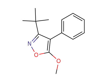3-<i>tert</i>-butyl-5-methoxy-4-phenyl-isoxazole