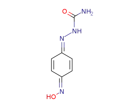 Molecular Structure of 114720-62-6 ([1,4]benzoquinone oxime-semicarbazone)