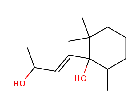 optically inactive 1-(3-hydroxy-but-1-en-<i>t</i>-yl)-2,2,6-trimethyl-cyclohexanol