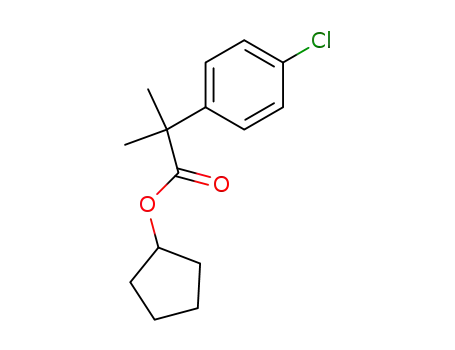 2-(4-chloro-phenyl)-2-methyl-propionic acid cyclopentyl ester