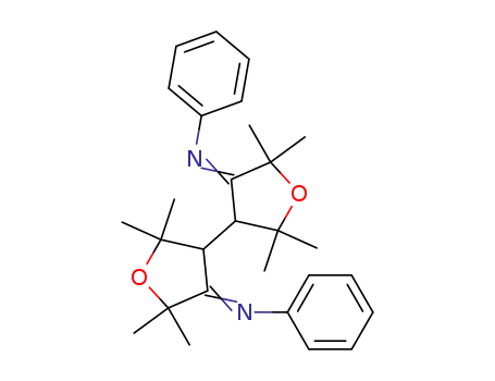 2,2,5,5,2',2',5',5'-octamethyl-tetrahydro-[3,3']bifuryl-4,4'-dione-bis-phenylimine