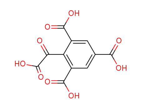 Molecular Structure of 118726-96-8 (2-hydroxyoxalyl-benzene-1,3,5-tricarboxylic acid)