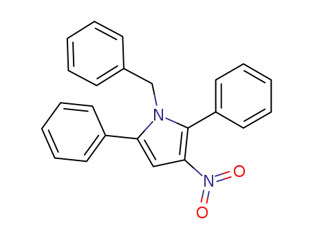 1-benzyl-3-nitro-2,5-diphenyl-pyrrole