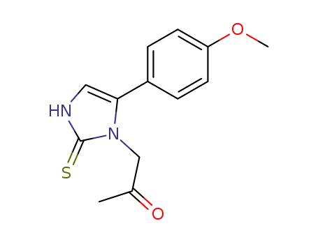 [5-(4-methoxy-phenyl)-2-thioxo-2,3-dihydro-imidazol-1-yl]-acetone