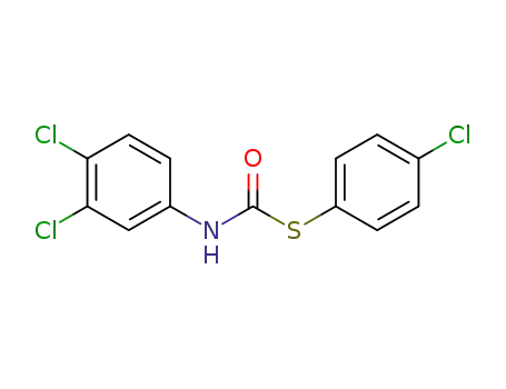 3.4-Dichlor-phenyl-thiocarbamidsaeure-S-<4-chlor-phenyl-ester>