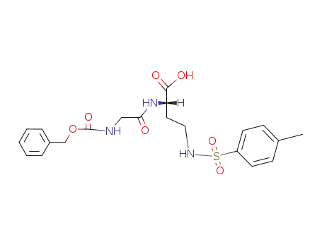 N<sup>α</sup>-Benzyloxycarbonyl-glycyl-N<sup>γ</sup>-tosyl-L-α,γ-diamino-buttersaeure