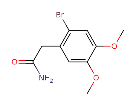 (2-bromo-4,5-dimethoxy-phenyl)-acetic acid amide